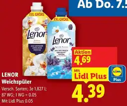 Lidl Lenor weichspüler Angebot