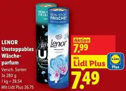 Lidl LENOR Unstoppables Wäsche- parfum Angebot