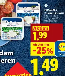 Lidl Eridanous Cremiger Hirtenkäse Angebot