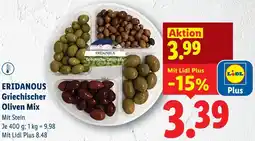 Lidl Eridanous Griechischer Oliven Mix Angebot