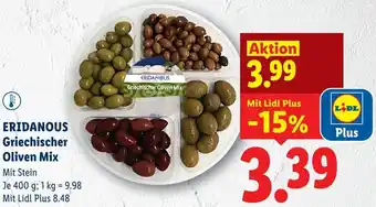 Lidl Eridanous Griechischer Oliven Mix Angebot