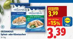 Lidl Eridanous Spinat- oder Käsetaschen Angebot