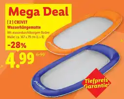 Lidl Crivit Wasserhängematte Angebot
