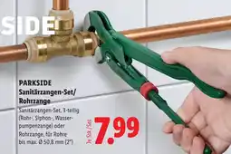Lidl Parkside Sanitärzangen-Set/ Rohrzange Angebot