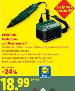 Lidl Parkside Modellbau- und Graviergerät Angebot