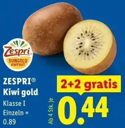 Lidl Zespri kiwi gold Angebot