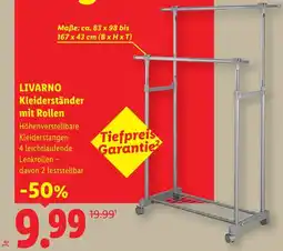 Lidl Livarno kleiderständer mit rollen Angebot