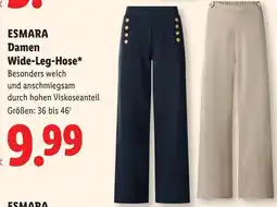 Lidl Esmara damen Wide-Leg-Hose Angebot