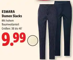 Lidl Esmara damen slacks Angebot