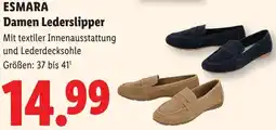 Lidl Esmara Damen Lederslipper Angebot