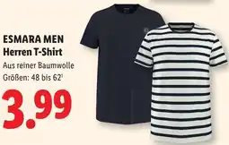 Lidl Esmara men herren t-shirt Angebot