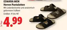 Lidl Esmara men herren pantoletten Angebot