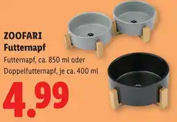 Lidl Zoofari futternapf Angebot