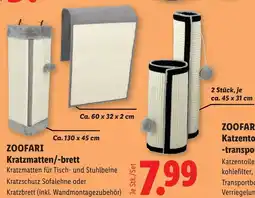 Lidl Zoofari Kratzmatten/-brett Angebot