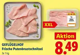 Lidl Geflügelhof Frische Putenbrustschnitzel Angebot