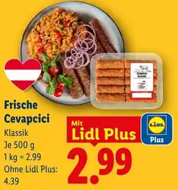 Lidl Frische Cevapcici Klassik Angebot