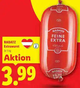Lidl Radatz extrawurst Angebot
