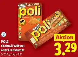 Lidl Poli Cocktail Würstel oder Frankfurter Angebot