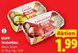 Lidl Rupp streichkäse Angebot