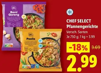 Lidl Chef select pfannengerichte Angebot