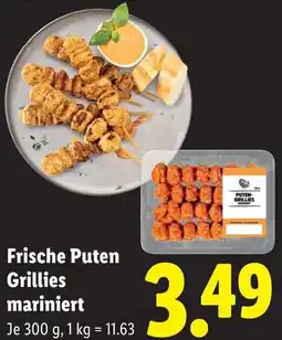 Lidl Frische Puten Grillies mariniert Angebot