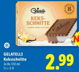 Lidl Gelatelli keksschnitte Angebot