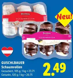 Lidl Guschlbauer schaumrollen Angebot