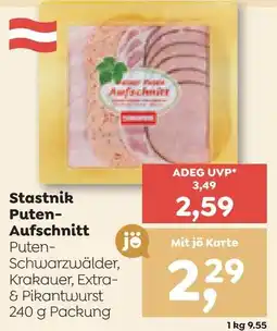 ADEG Stastnik Puten- Aufschnitt Angebot