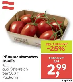 ADEG Pflaumentomaten Ovalis Angebot