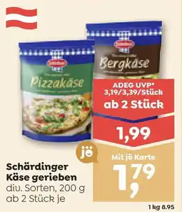 ADEG Schärdinger Käse gerieben Angebot