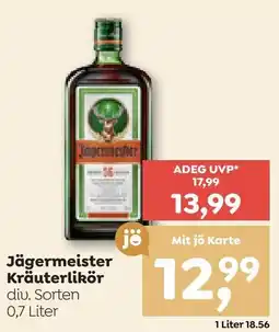 ADEG Jägermeister Kräuterlikör Angebot