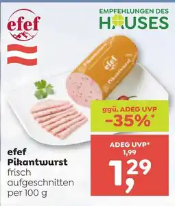 ADEG Efef Pikantwurst Angebot