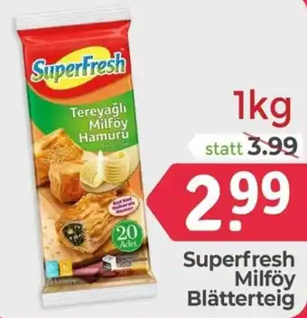 ETSAN Superfresh Milföy Blätterteig Angebot