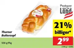 Nah&Frisch Thurner Butterzopf Angebot