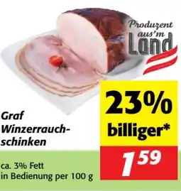 Nah&Frisch Graf Winzerrauch- schinken Angebot