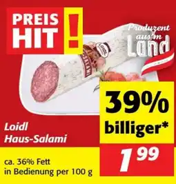 Nah&Frisch Loidl Haus-Salami Angebot