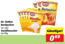 Nah&Frisch Dr. Oetker Backpulver oder Vanillinzucker Angebot