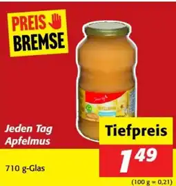 Nah&Frisch Jeden Tag Apfelmus Angebot