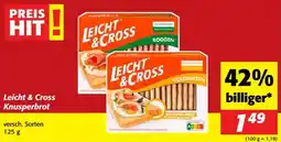 Nah&Frisch Leicht & Cross Knusperbrot Angebot