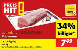 Nah&Frisch Donauland - schwein Karreerose Angebot