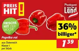 Nah&Frisch Paprika rot Angebot