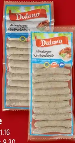 Lidl Dulano Nürnberger Rostbratwürstel Angebot