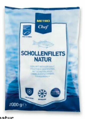 Metro Schollenfilets Natur Angebot