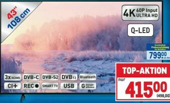 Metro QLED TV 43Q60A Angebot
