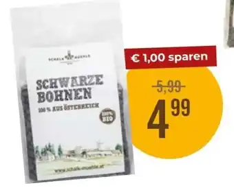 Bio schwarze bohnen