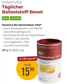 Martin Reformstark Sanatura bio akazienfaser vital Angebot