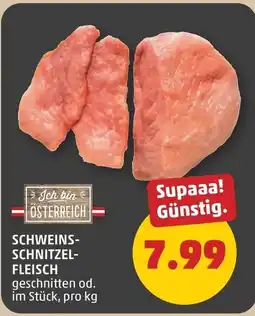 PENNY Schweins- schnitzel- fleisch Angebot