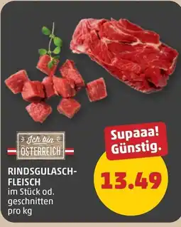 PENNY Rindsgulasch- fleisch Angebot