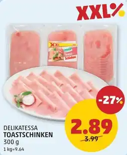 PENNY Delikatessa toastschinken Angebot
