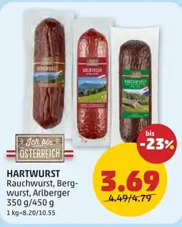 PENNY Hartwurst Angebot